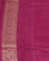 Meghapushpa Old Rose Gyasar Tussar Georgette Saree