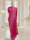 Leela Pink Silk Saree