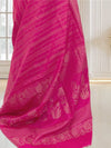 Leela Pink Silk Saree