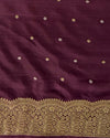 Hazelnut Brown Soft Silk Saree