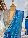 Neelagiri Blue Patola Silk Saree