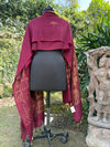 Ghats in Monsoon Wine Matka Georgette Dupatta