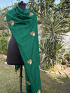 Panna Emerald Green Matka Georgette Dupatta