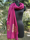 Afreen Magenta Matka Georgette Dupatta