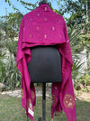 Afreen Magenta Matka Georgette Dupatta