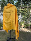 Kesar Mango Yellow Matka Georgette Dupatta