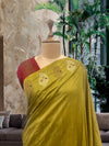 Gulafsha Mehendi Matka Georgette Saree