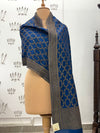 Layla Blue Matka Georgette Stole Dupatta