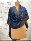 Layla Blue Matka Georgette Stole Dupatta