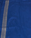 Mrigya Blue Ektara Silk Saree