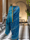 Neelagiri Blue Patola Silk Saree