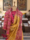 Jodha Yellow Kota Saree