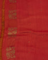 Haldi Haath Yellow & Rust Matka Georgette Saree