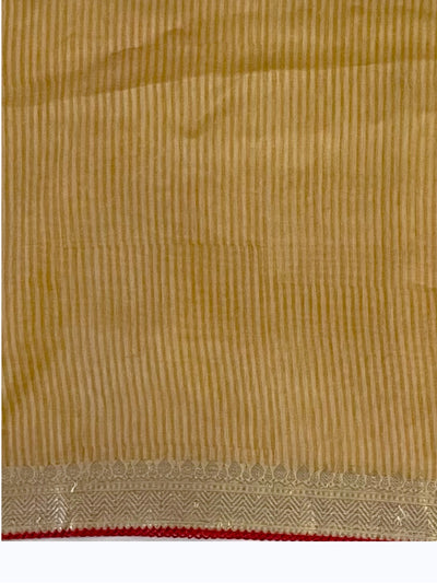 Saroja Peach Moonga Cotton Saree