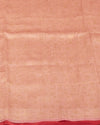 Ascot Peach Soft Silk Saree