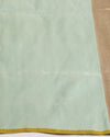 Petra Sea Green Tanchoi Silk Saree