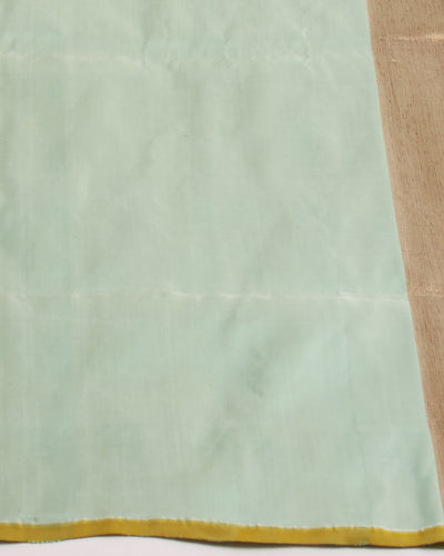 Petra Sea Green Tanchoi Silk Saree