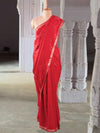 Kamakhya Red Uppada Silk Saree