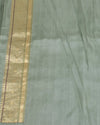 Czarina Sea Green Soft Silk Saree