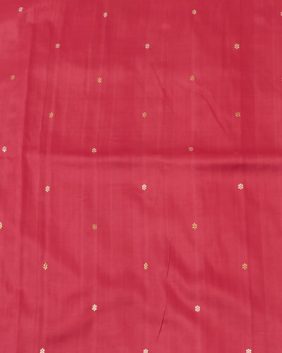 Falguni Coral Peach Boota Soft Silk Saree