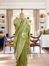 Persian Green Tissue Saree