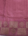 Amravati Mauve Raw Silk Saree