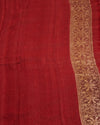 Spicy Sangria Walnut Rangkaat Tussar Georgette Saree